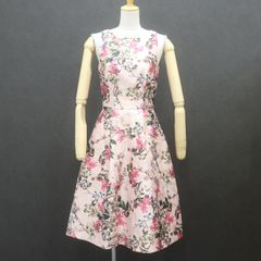 値下 RED VALENTINO フラワープリント ノースリーブワンピース - メルカリ