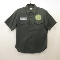 【姫路東店】 中古 JOE McCOY | ジョーマッコイ 半袖シャツ 8HU HBT WORKSHIRT S/S / STROH'S MS20011 ｻｲｽﾞ:14 オリーブ 【101】のサムネイル