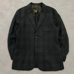 L MARCJACOBS チェック ウール ブレーザー ジャケットのサムネイル