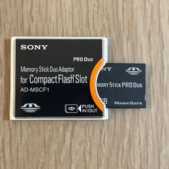 SONY メモリースティックデュオアダプタ AD-MSCF1 - メルカリ