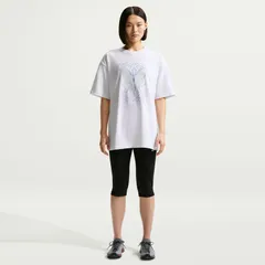 NIKE(ナイキ) ナイキ ウィメンズ NSW OS S/S Tシャツ CTFM スポーツスタイル ウェア Ｔシャツ IR6969、(100)ホワイト