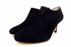 美品】Repettoブーティ TARA タラスエード◇ブラックラメVカット36