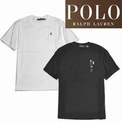 POLO RALPH LAURENラルフローレンTシャツ 半袖 綿スムース　ワンポイント刺繍  メンズ レディース 211891640002