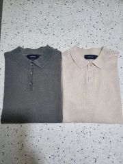 2枚セット ブラミンク カットソー ポロシャツ ドゥロワー 黒 グレー ニット 2枚セット ブラミンク カットソー ポロシャツ ドゥロワー 黒 グレー