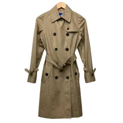 BLUE LABEL CRESTBRIDGE(ブルーレーベルクレストブリッジ) トレンチコート サイズ36 S レディース美品  - グレーベージュ 長袖/春/秋のサムネイル