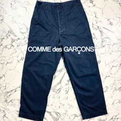 コットンツイル生地(M)●コムデギャルソン ワークパンツ ネイビー 紺 tricot COMME des GARCONS メンズ 軽量 春秋のサムネイル
