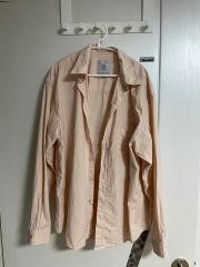美品』ロロピアーナLoro Piana 長袖シャツ ピンク イタリア製 - メルカリ