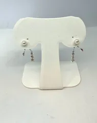 【お買い得】Pt900 パール ダイヤモンド ピアスのサムネイル
