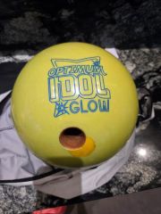 OPTIMUM IDOL GLOW ボウリングボール 14P - メルカリ