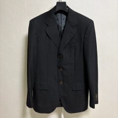 CORNELIANI黒のテーラードジャケット ⭐️美品です⭐️made inイタリア 