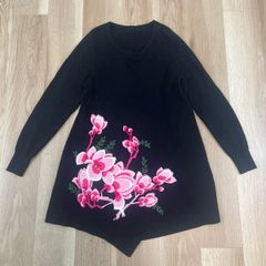 ❣️ね✨様 専用❣️ VIVIENNE TAM黒花柄刺繍長袖7分丈セットアップ