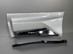 クラウン 220系 新品 モデリスタ フロントスポイラー リップ 白 左