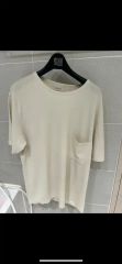 LEMAIRE クルーネックTシャツ アイボリー S - メルカリ