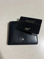 MONTBLANC ネイビー マネークリップ カードケース 新品、未使用
