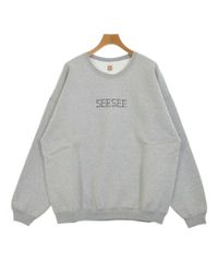 SEESEE フロントロゴ クルーネック Mサイズ 美品 GLAY グレー - メルカリ
