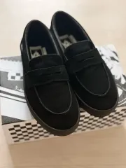 VANS ブラック スウェード ローファー 新品