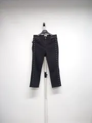 ZADIG&VOLTAIRE ザディグ・エ・ヴォルテール 춘추동 ブラックジーン 9分 デニム 28 29のサムネイル
