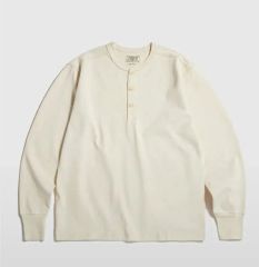 SATUR ワッフルヘンリーネック Tシャツ M - メルカリ