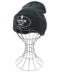 美品】Supreme Crest Beanie ニット 黒 FW24 - メルカリ
