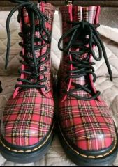 ドクターマーチン チェック柄レインブーツ UK 6 Dr Martens ドクターマーチン チェック柄レインブーツ UK 6 Dr Martens - メルカリ