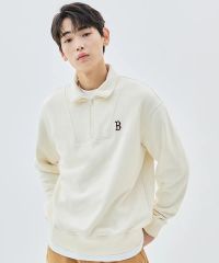 OldSUmmer オールドサマー ハーフジップ 半袖スウェット ポロシャツ M 