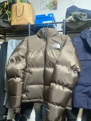 THE NORTH FACE 1996 ウォーター シールド ヌプシ ジャケット ベージュ ブラウン Mのサムネイル
