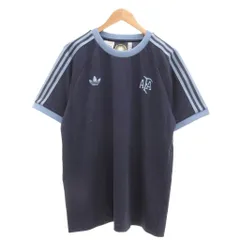 アディダスオリジナルス adidas originals タグ付き アルゼンチン アニバーサリーTシャツ 3XL Shadow Navy JD9097 /UO