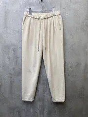 グリーンレーベルリラクシング ユナイテッドアローズ オルマイパンツ 裏起毛 テーパード パンツ size40/アイボリー ■◇ レディース