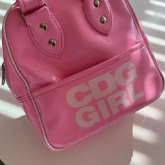新品】コムデギャルソンガール cdg girl 渋谷パルコ限定 リボンバッグ