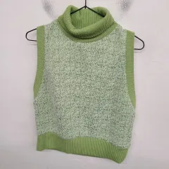 レディース44 size ZARA ザラ タートルネック ベスト