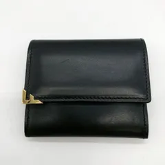 Salvatore Ferragamo フェラガモ コインケース 小物入 ウォレット レザー ブラック レディース メンズ ヴィンテージ ブランド USED