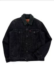 Levi's TYPEⅢシェルパトラッカージャケット 黒 - メルカリ