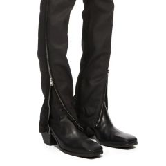 RICK OWENS】HEELED SLIVER BOOTS 39 - メルカリ