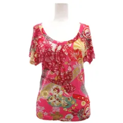 クリスチャンラクロワ Bazar 美品 Tシャツ 半袖 ラウンドネック 総柄 L 2026年最新】Christian Lacroix レディース 半袖(Tシャツ) Tシャツ