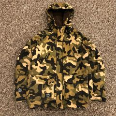 XLARGE BONFIRE スノボージャケット M 迷彩 コラボ スノーウェア