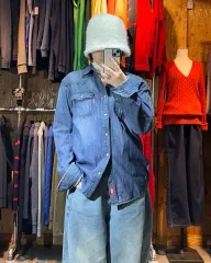 XL ディッキーズ ヴィンテージ ウォッシュ ウェスタン シャツのサムネイル