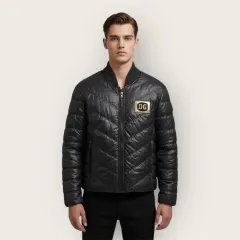 L/ ドルチェ＆ガッバーナ 08AW DG GOLDパッチ キルティング ダウンのサムネイル