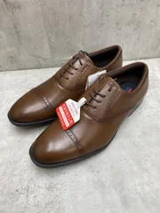 訳あり新品 ASICS アシックス texcy luxe ドレス シューズ size26.0?/ブラウン ■■◎メンズ