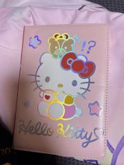 Hello Kitty フォトファイル ブックカバー ノート セット - メルカリ