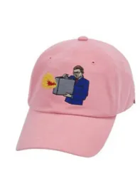 ADER ERROR ピンク ベースボールキャップ ウール 帽子 初期モデルのサムネイル