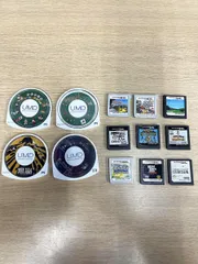 【ジャンク品】 DS 3DS PSP ゲームソフト 13点まとめ 大乱闘スマッシュブラザーズ 星のカービィ バイオハザード 他