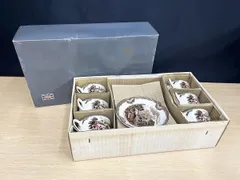 Johnson Bros. England ジョンソンブラザーズ 英国製 カップ＆ソーサー 6客（うちソーサー1枚なし） ★
