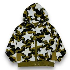 BAPE X HELLO KITTY】CAMO FULL ZIP HOODIE - メルカリ
