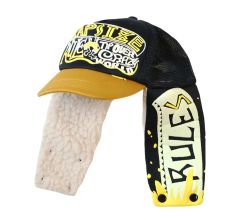 KAPITAL ランバートラックキャップ キナリ×ブラウン - メルカリ