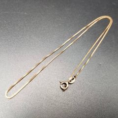 イヴ・サンローラン ネックレス ゴールド色系 チェーン 45cm サイズ 