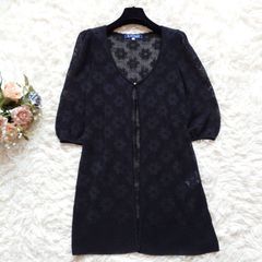 定価2.7万円新品♡M'S GRACY カメリア ネイビー カーディガン 38