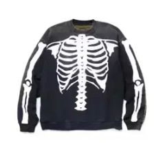 BOWWOW/バウワウ/ BONE CREW SWEAT/ サイズL/ スカル - メルカリ