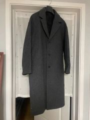 HEVO ヘリンボーン ロングコート OSTUNI BLACK GREEN HEVO ヘリンボーン ロングコート OSTUNI BLACK GREEN - メルカリ