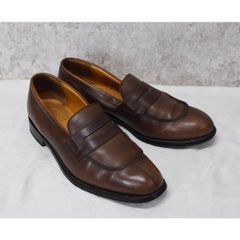 匠モデル【数回の着用 美品送料込】ブラウン レザー ローファー HA
