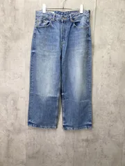 ZARA ザラ ハイライズ ワイドレッグ デニムパンツ カジュアル 着回しsizeEUR 36/青 ■■ レディース